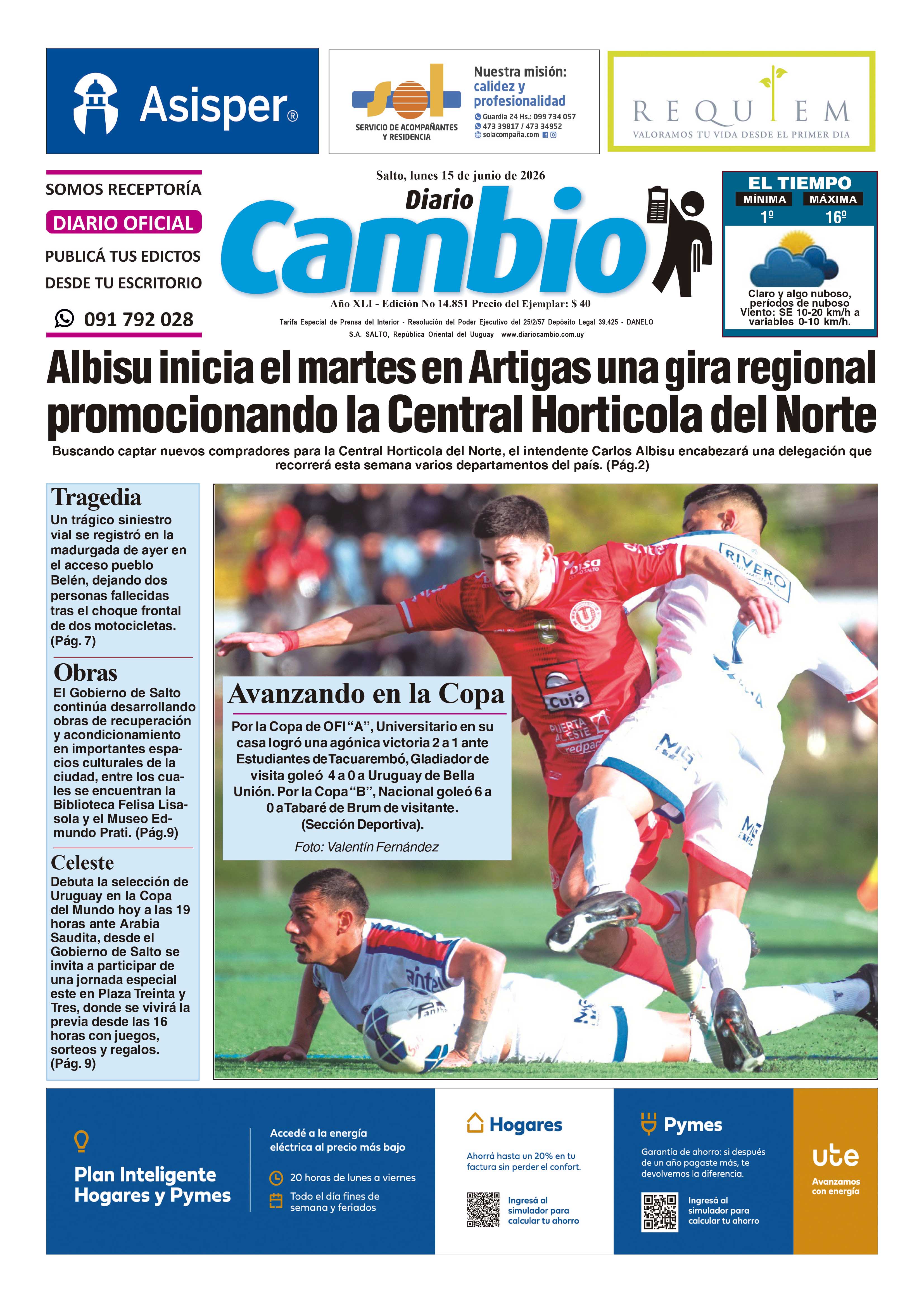 Portada de hoy