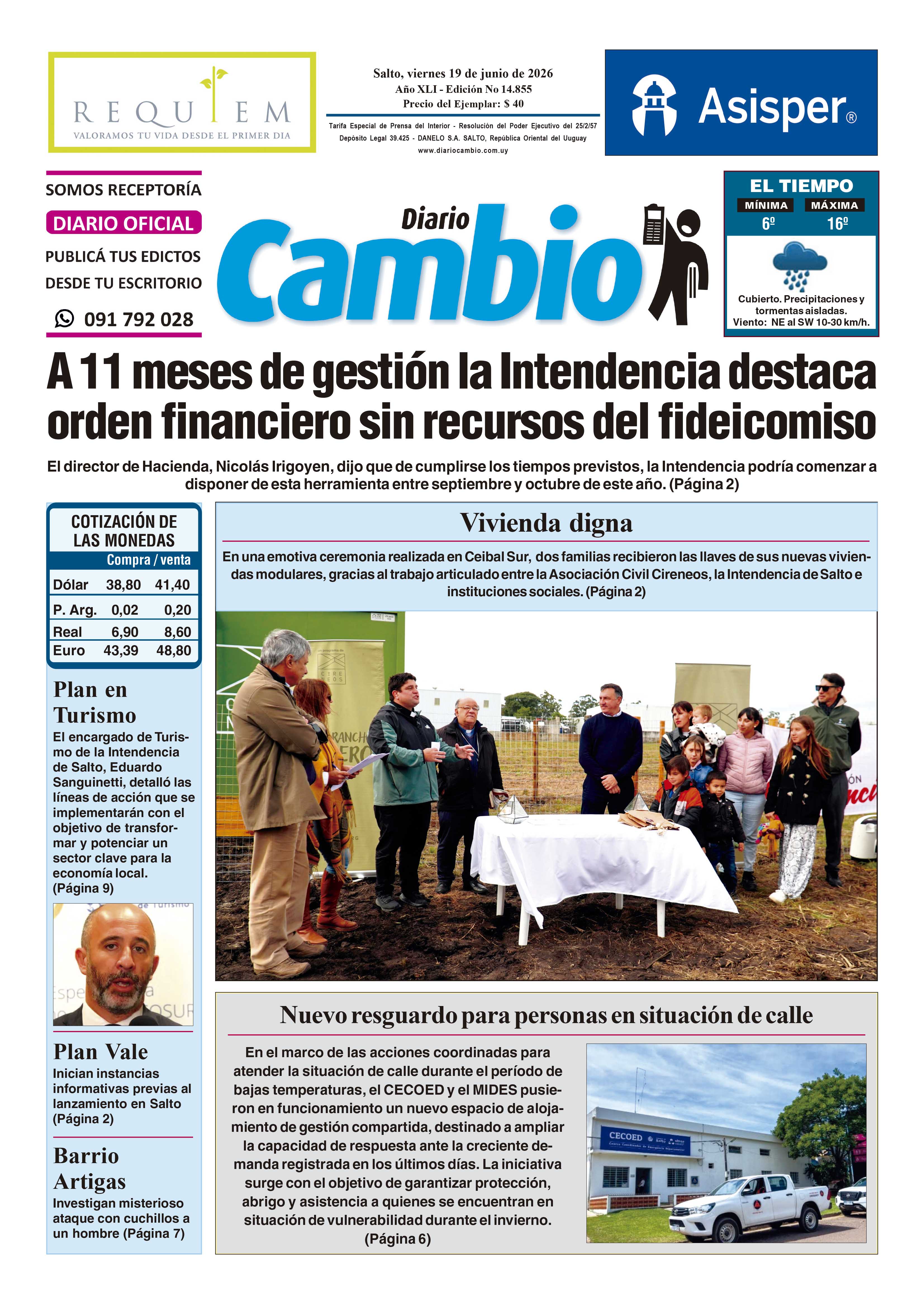 Portada de hoy