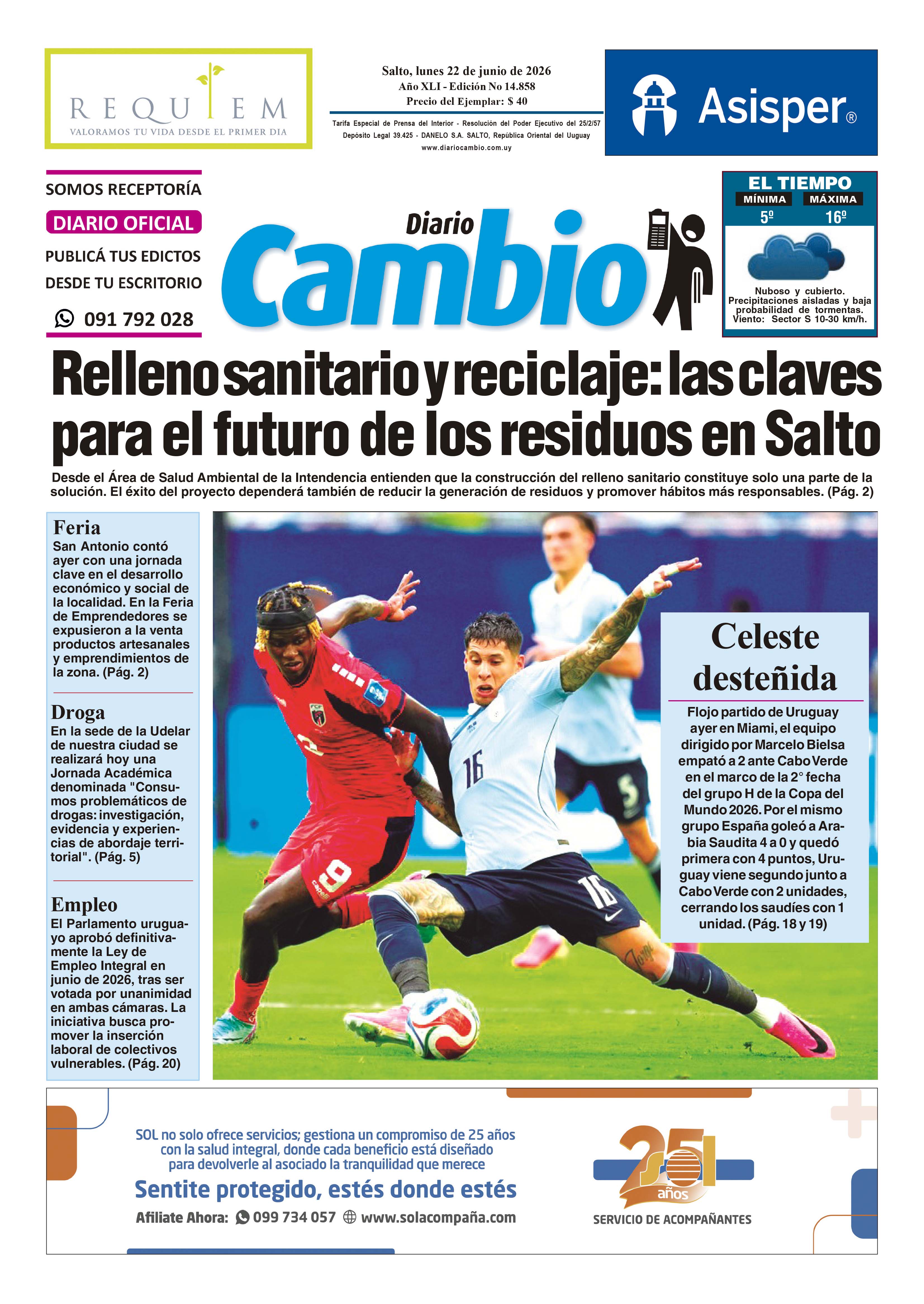 Portada de hoy