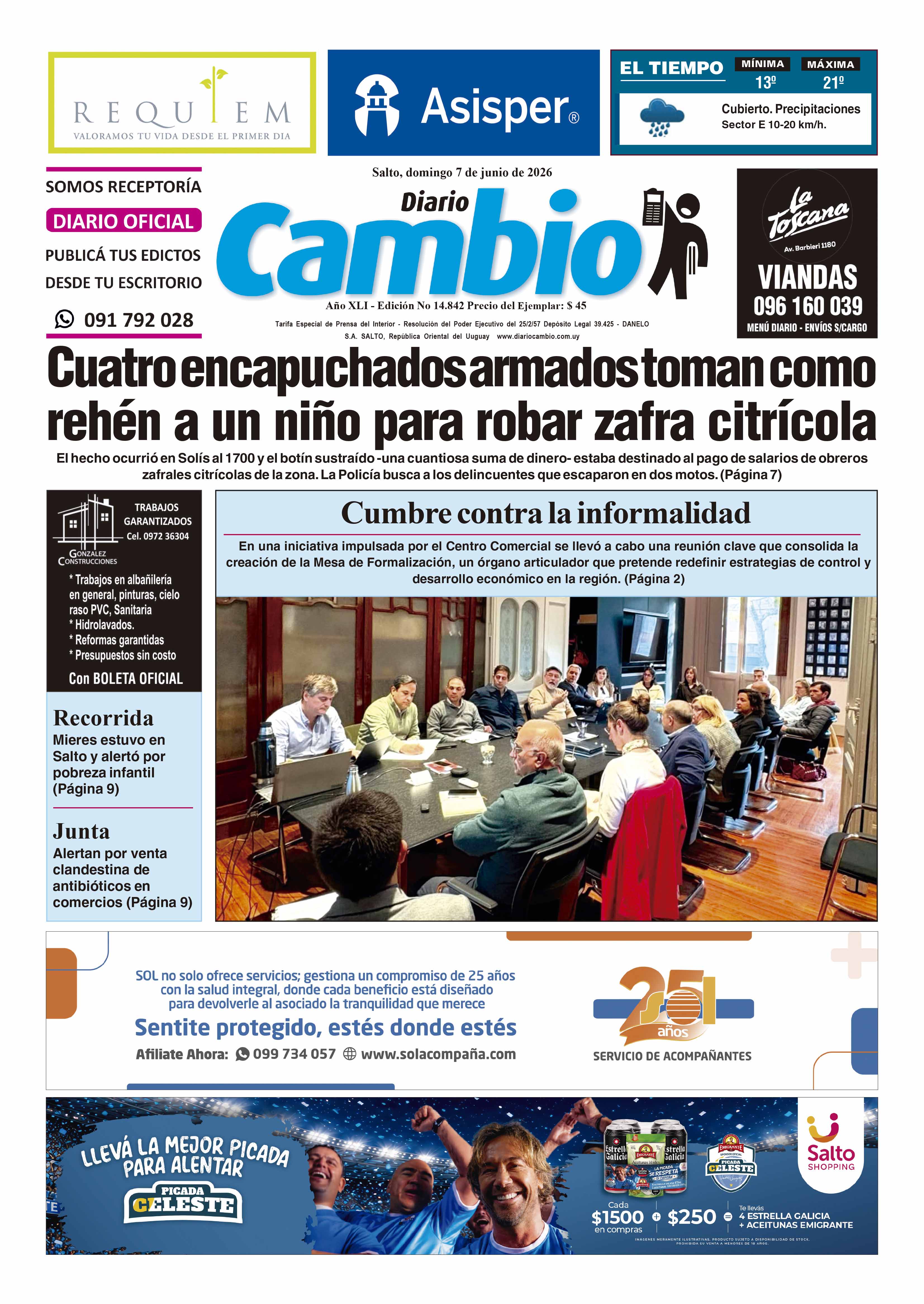 Portada de hoy