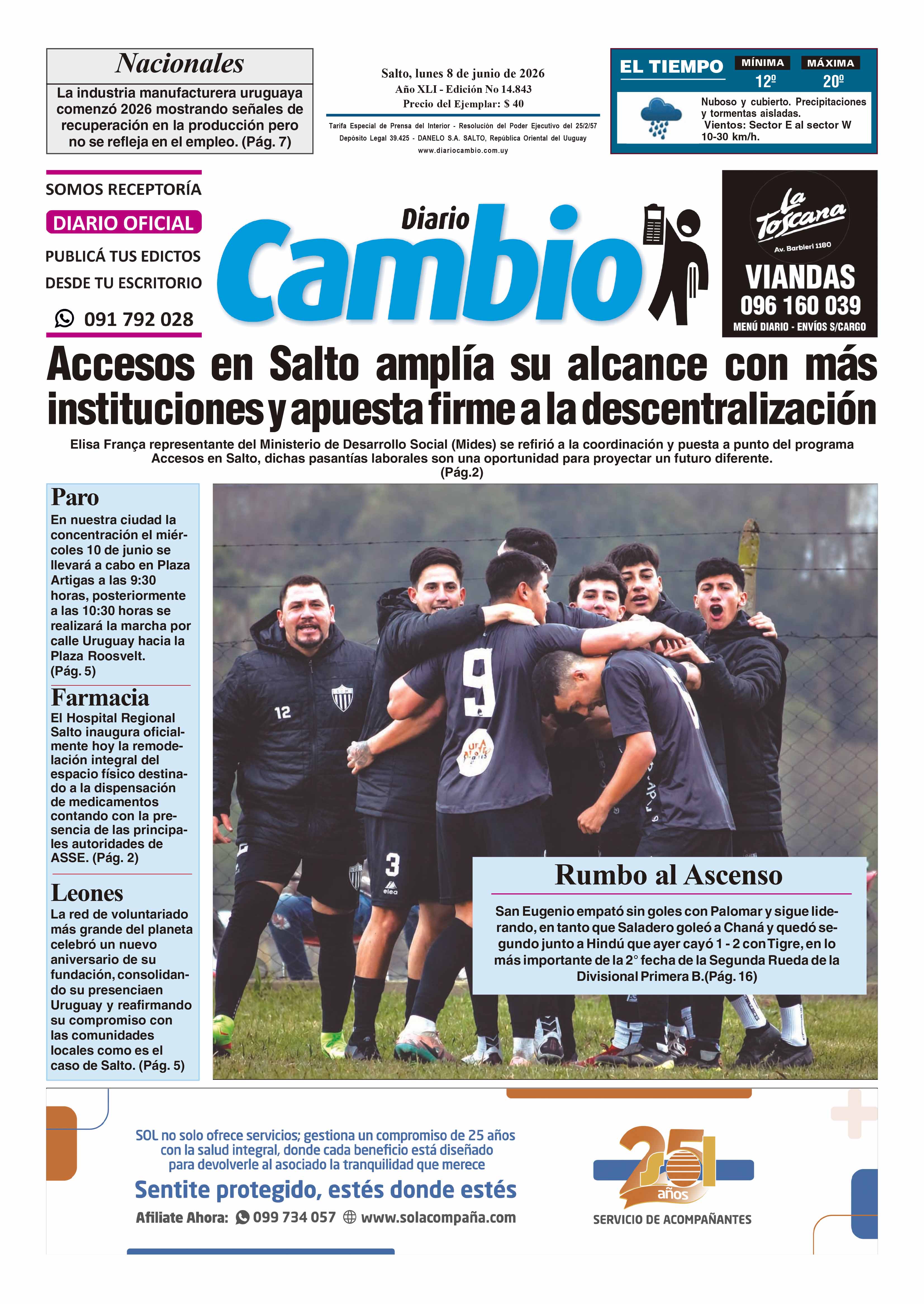Portada de hoy