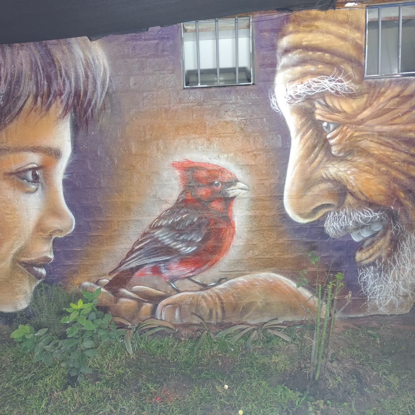 El impacto del nuevo mural de  José Gallino en cárcel de Salto 
