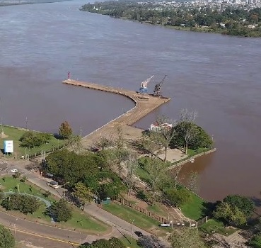 El río Uruguay retrocederá  hacia los 4,50 metros en Salto