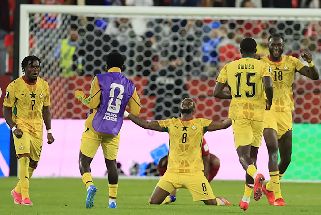 Ghana se quedó con los tres puntos en la hora ante Panamá.