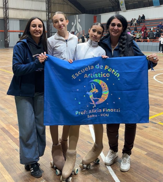 Patinadoras salteñas cumplirán el sueño de competir internacionalmente