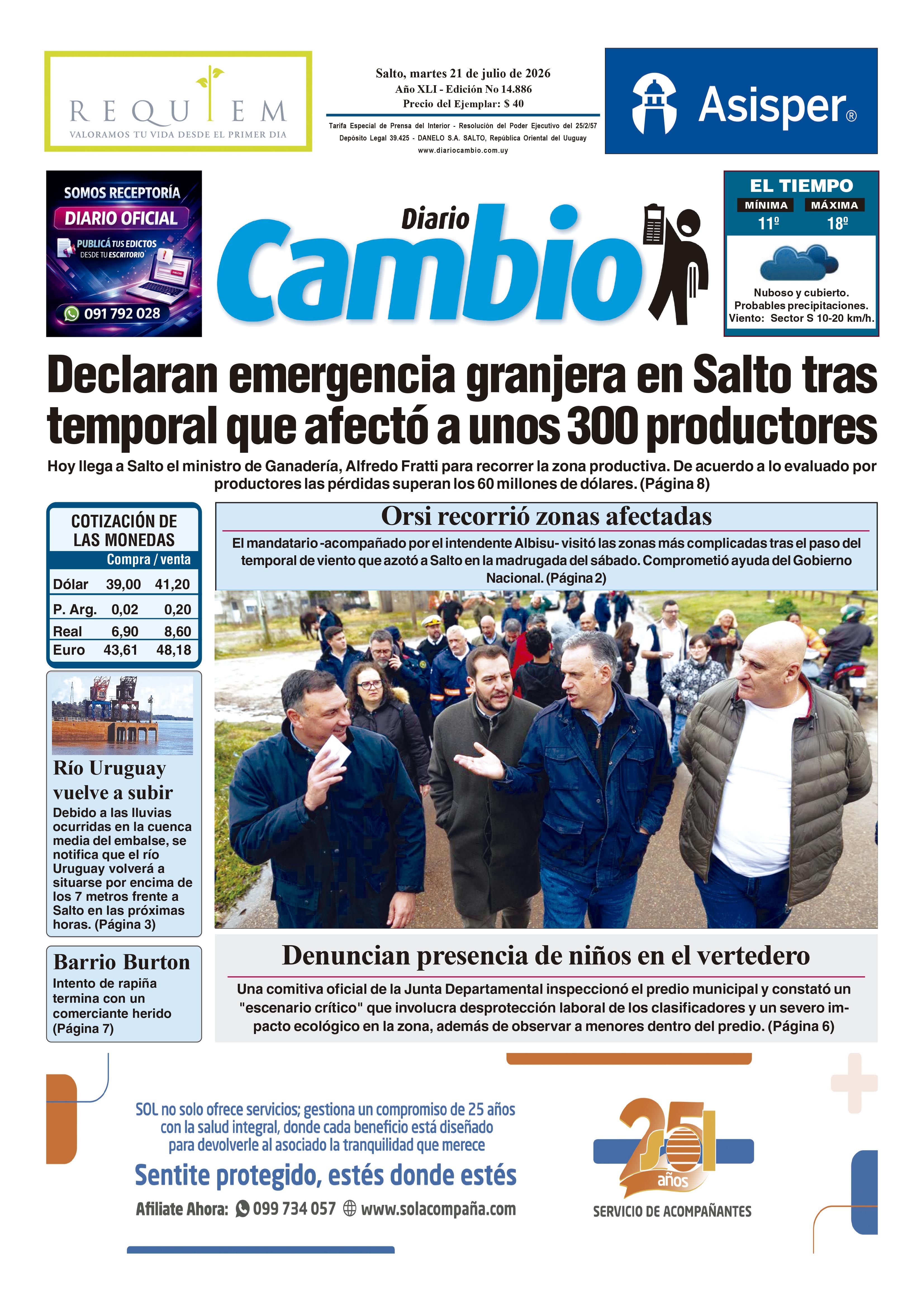 Portada de hoy