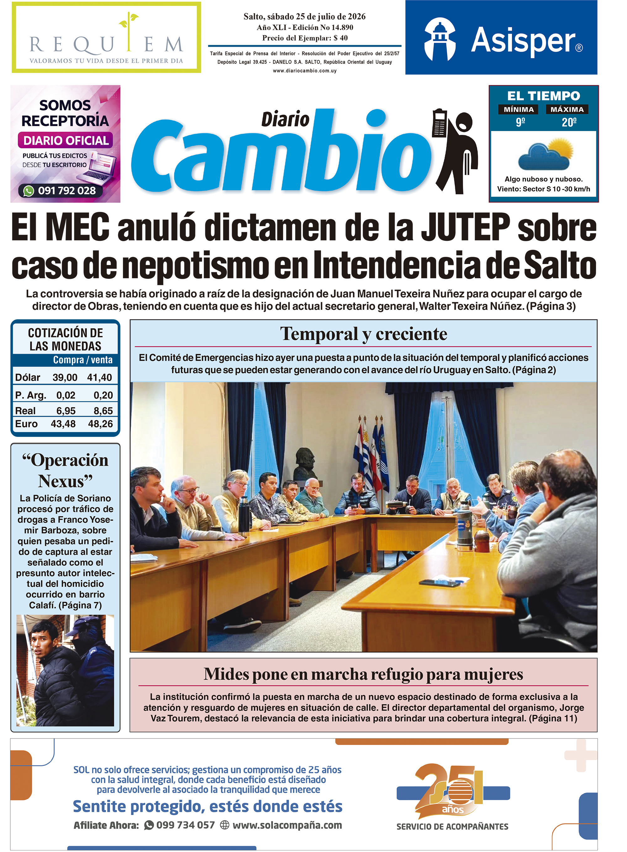 Portada de hoy