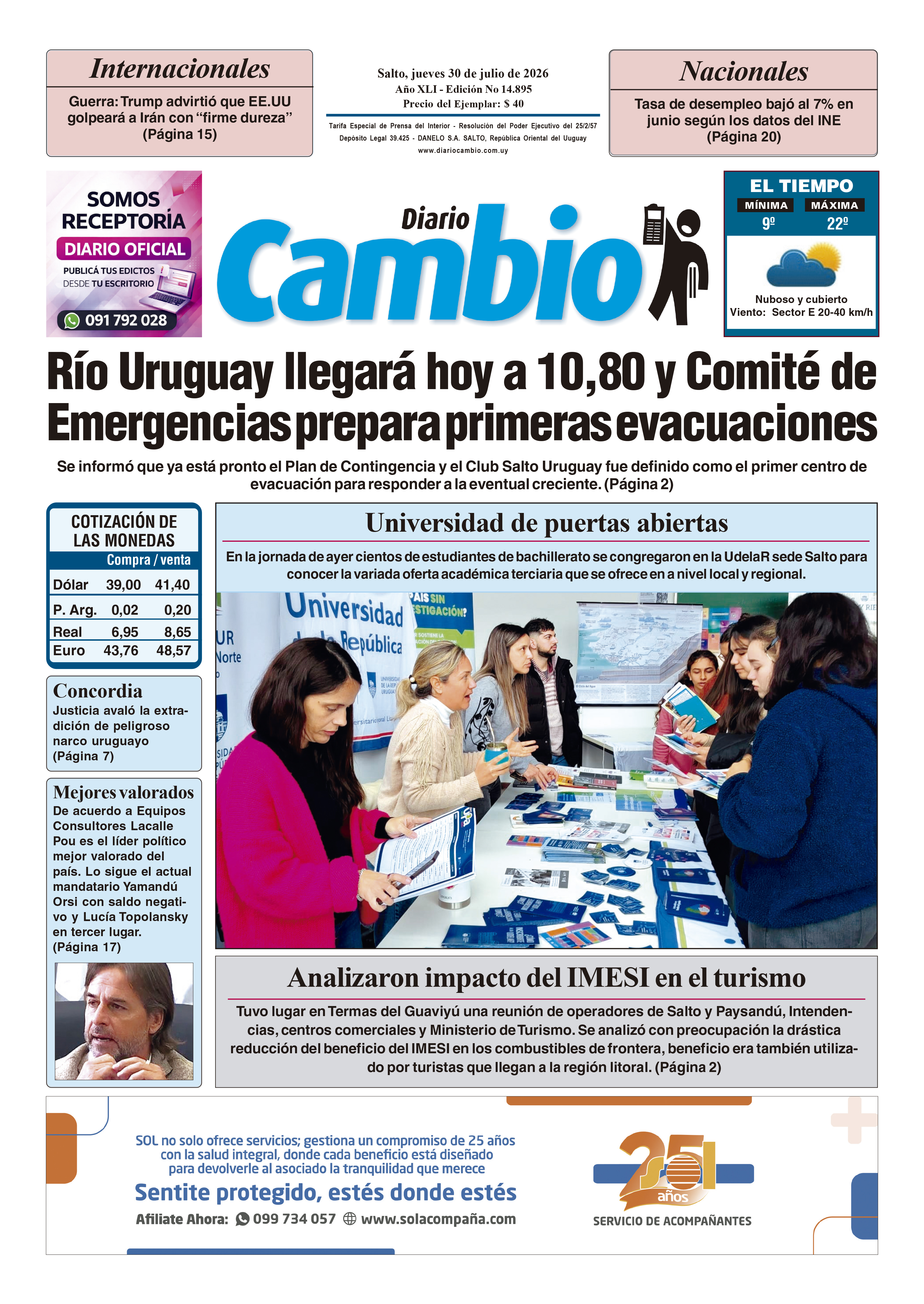 Portada de hoy