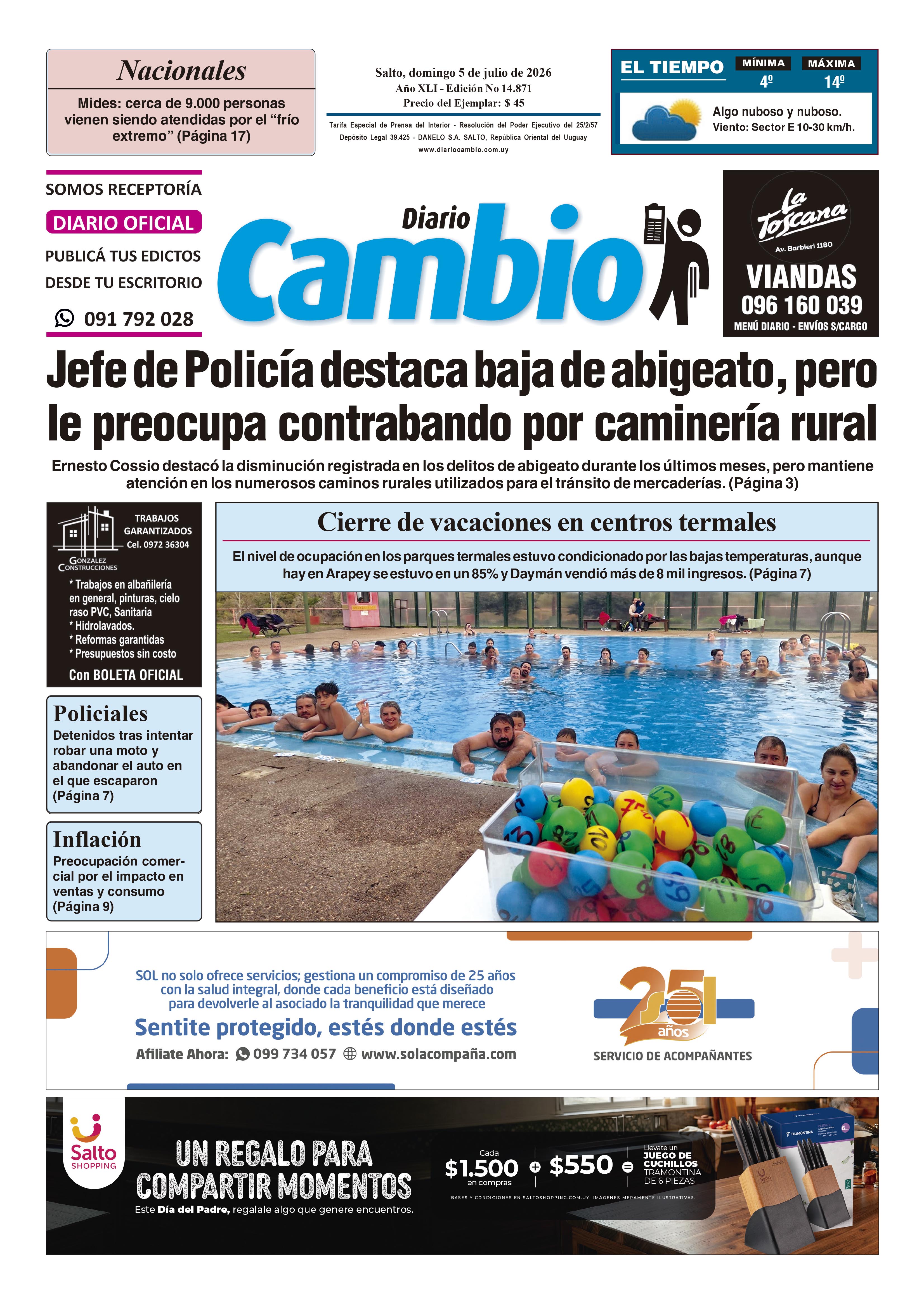 Portada de hoy