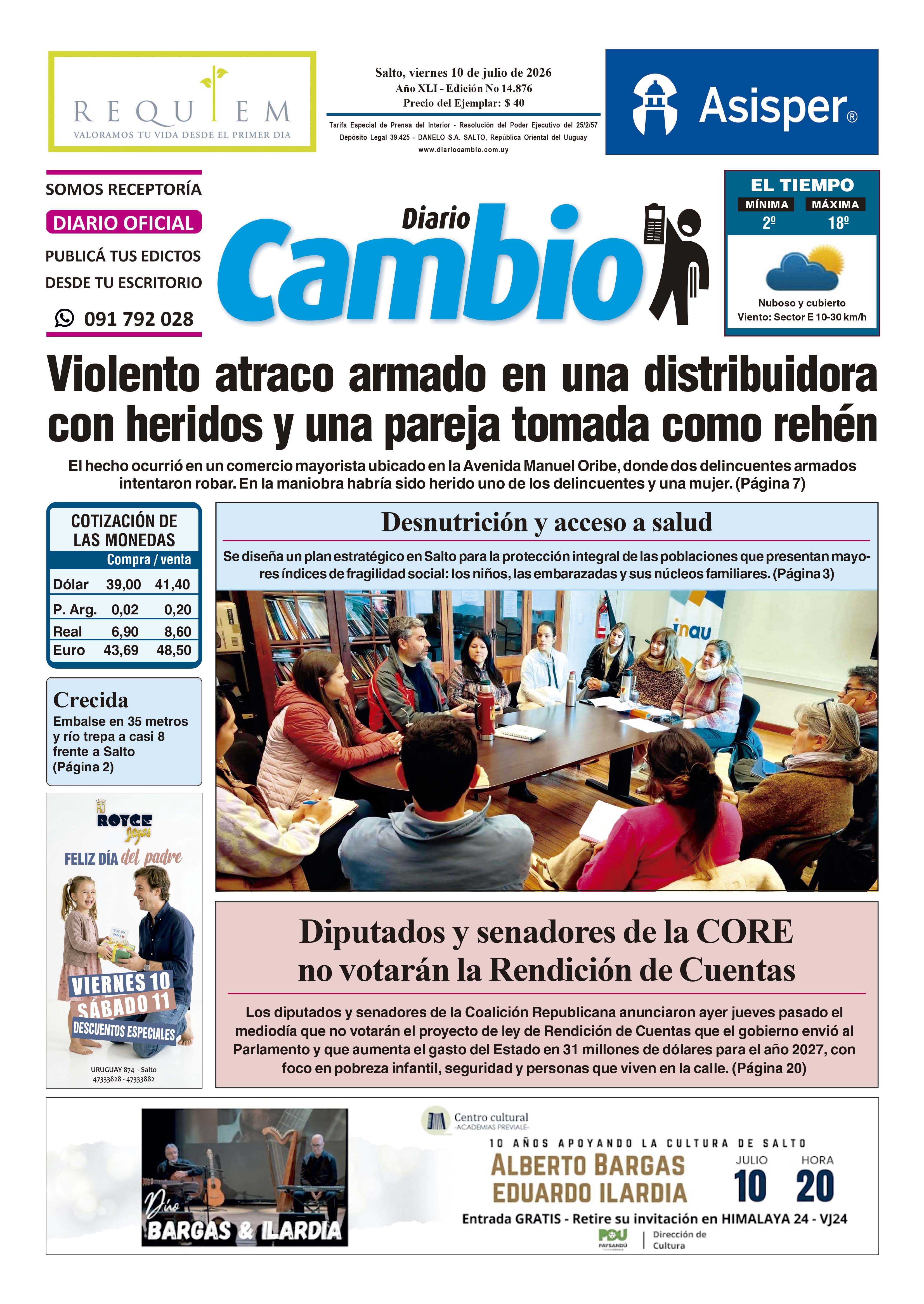 Portada de hoy