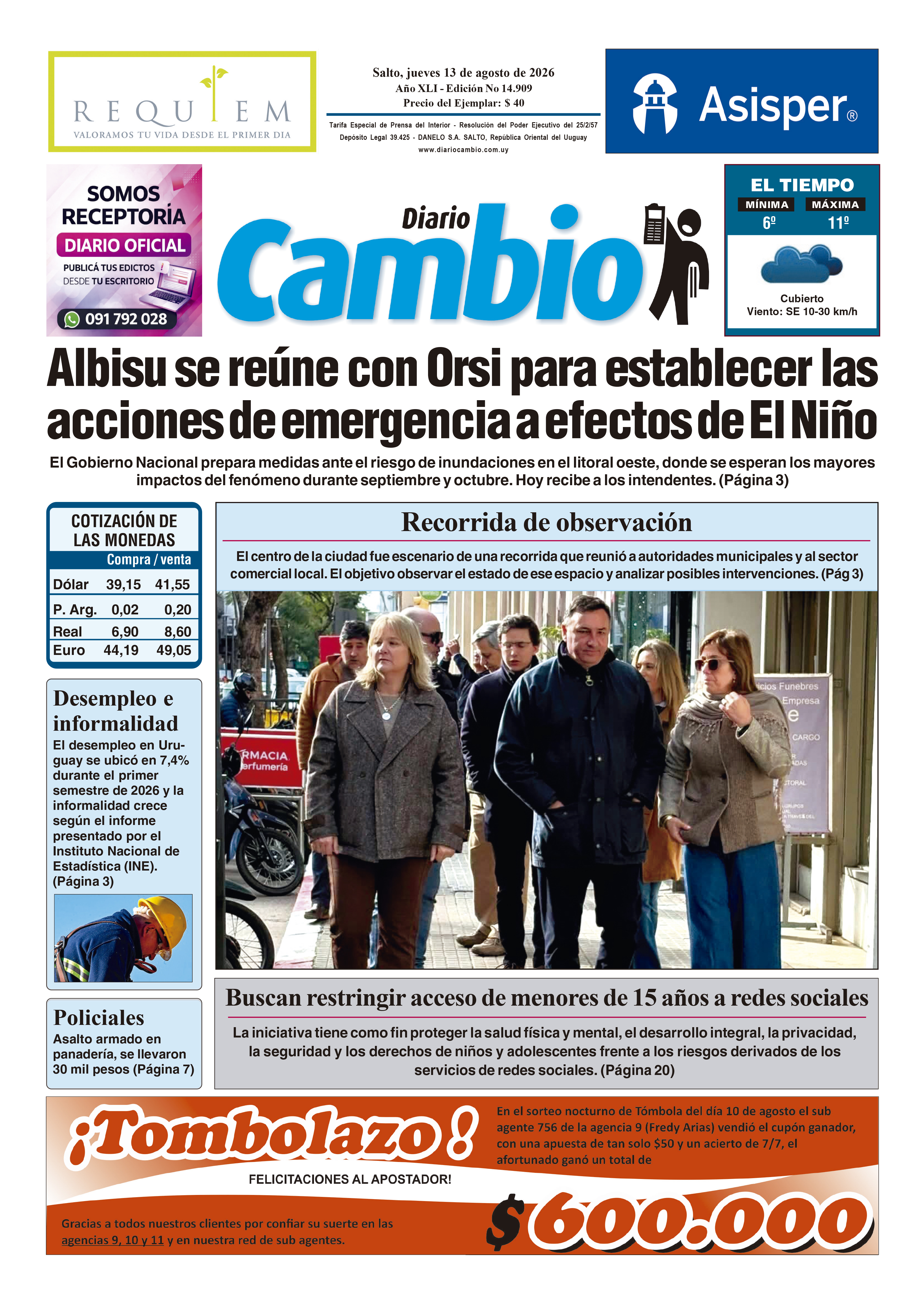 Portada de hoy