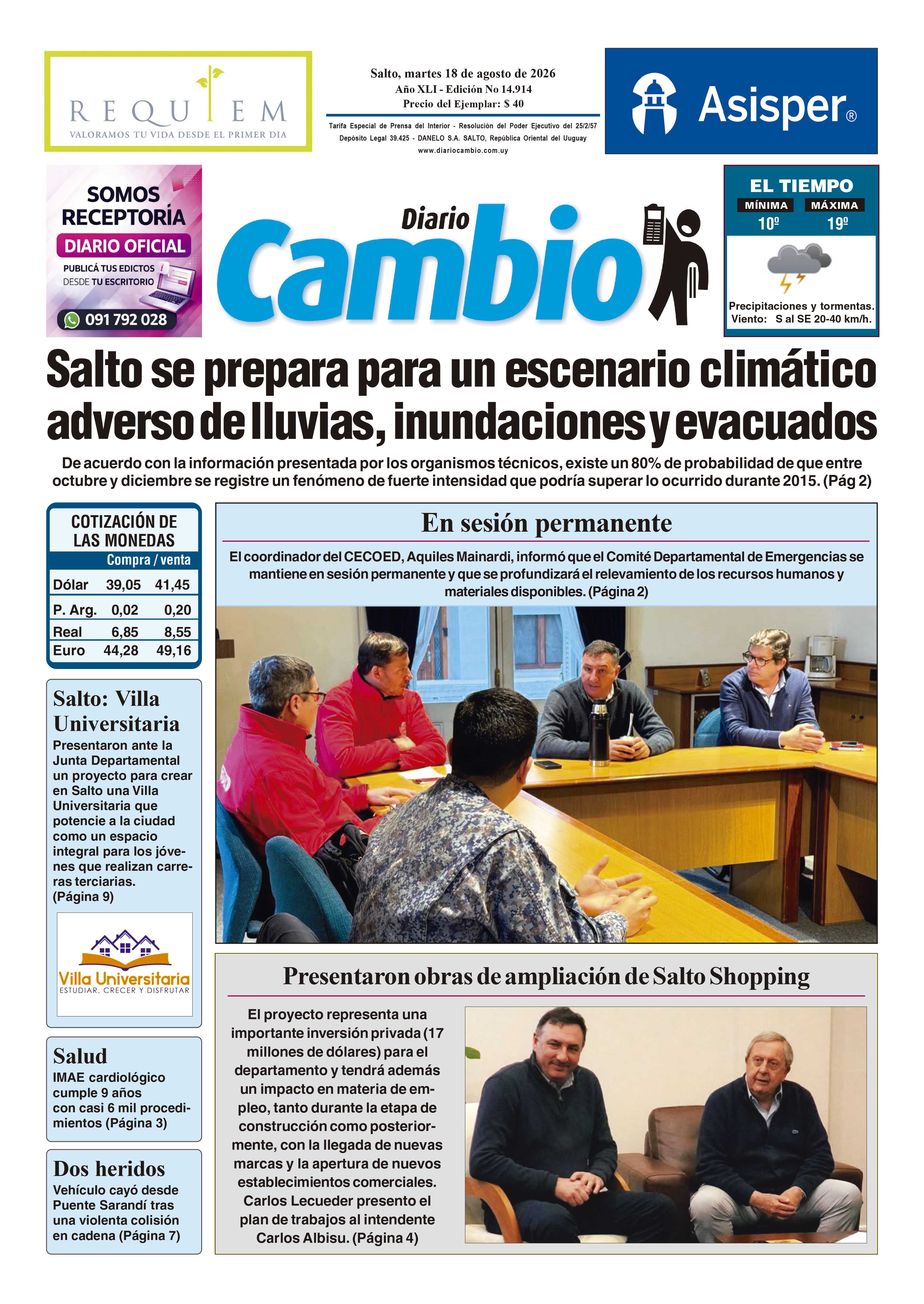 Portada de hoy