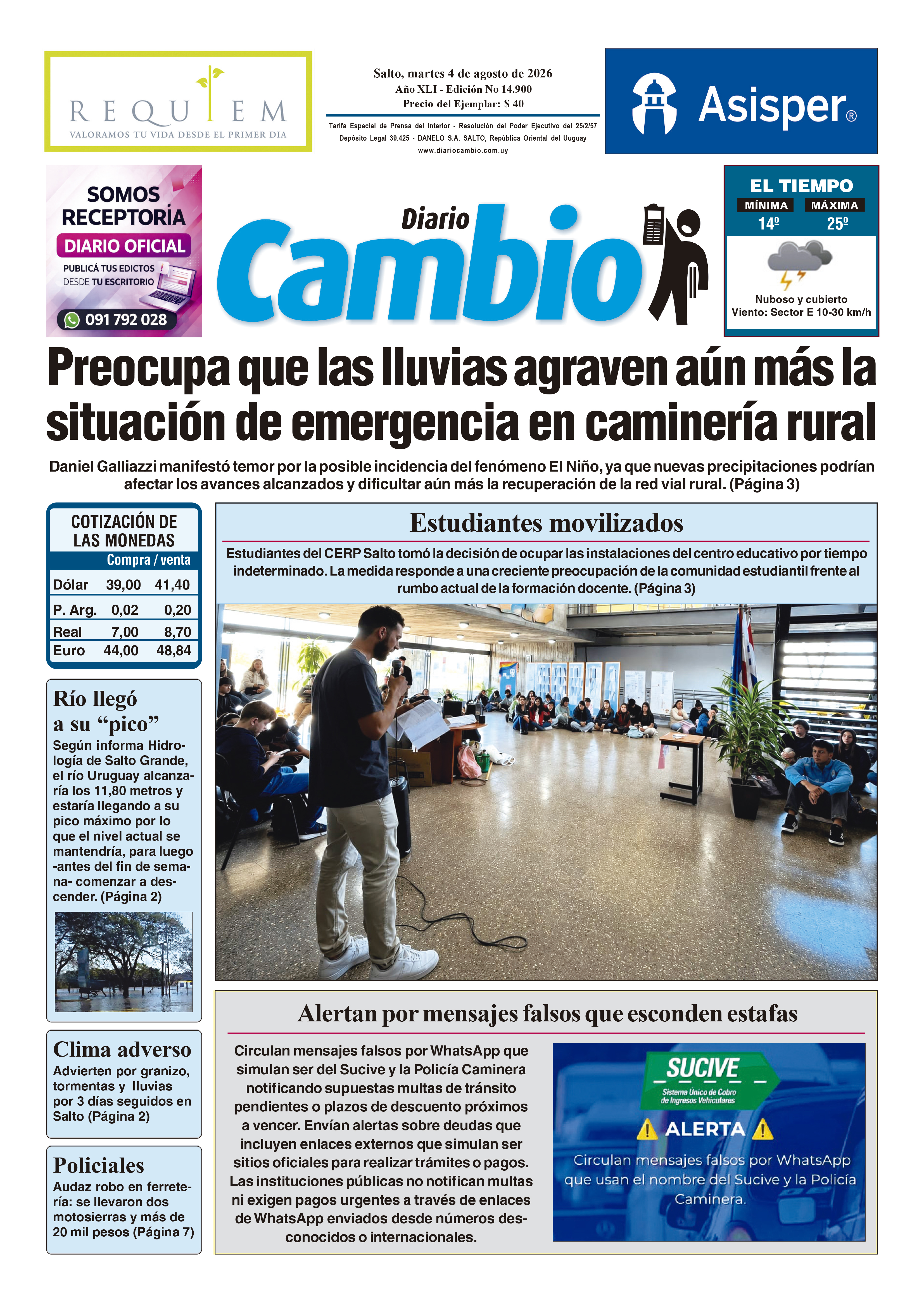Portada de hoy
