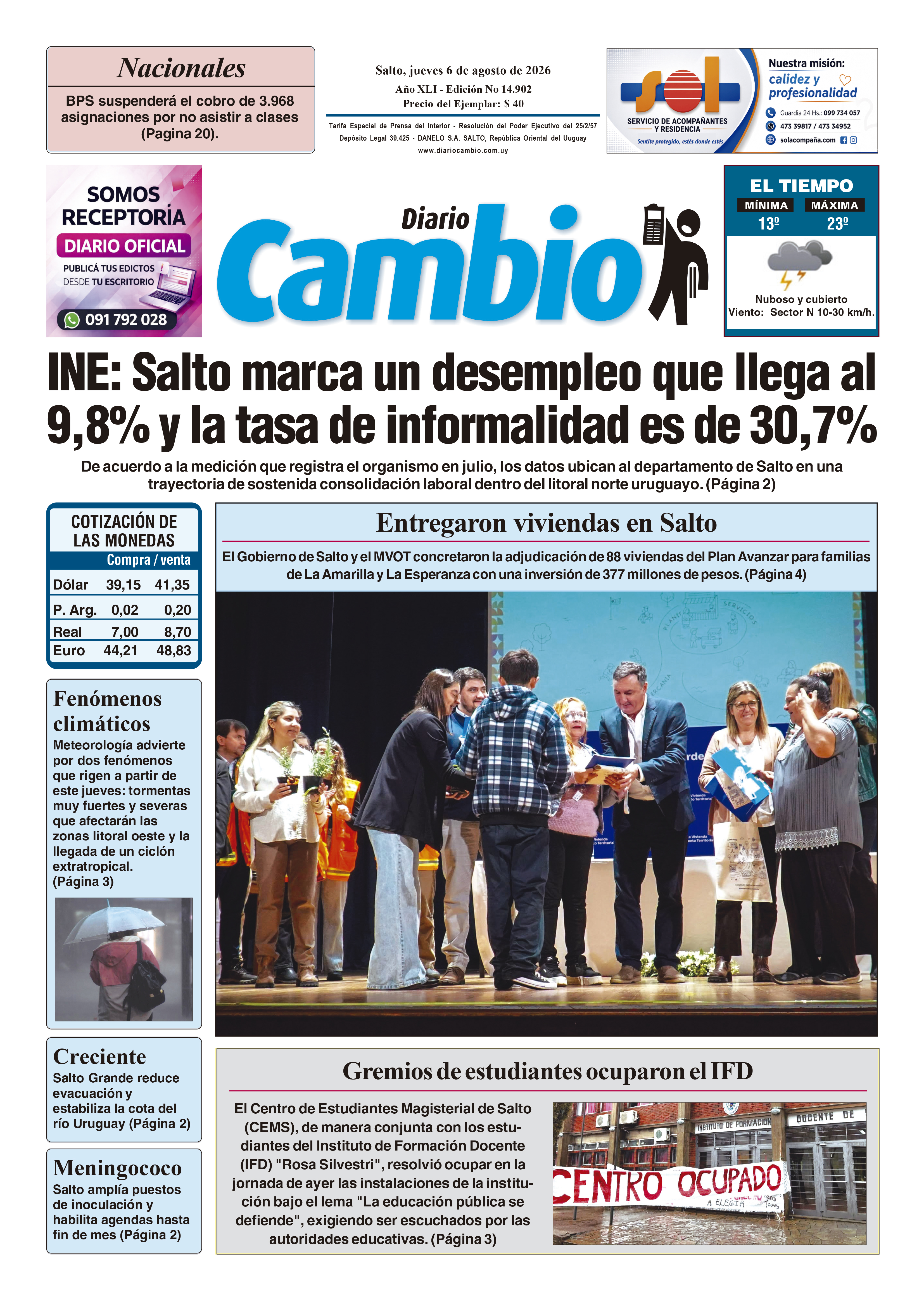 Portada de hoy