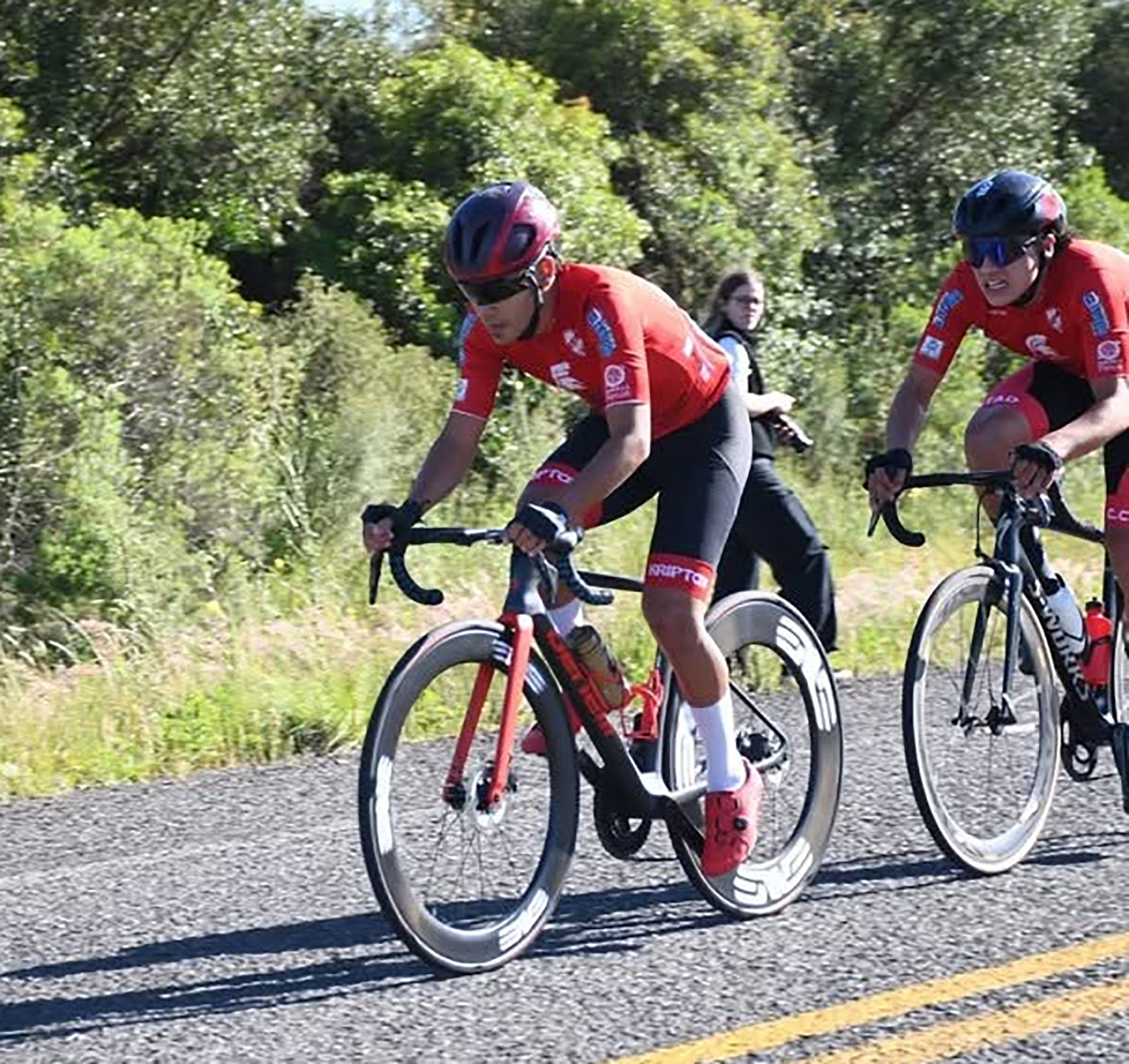 Criterium Apertura - Clausura: Ciclistas salteños finalizaron en el pelotón en una etapa nacional