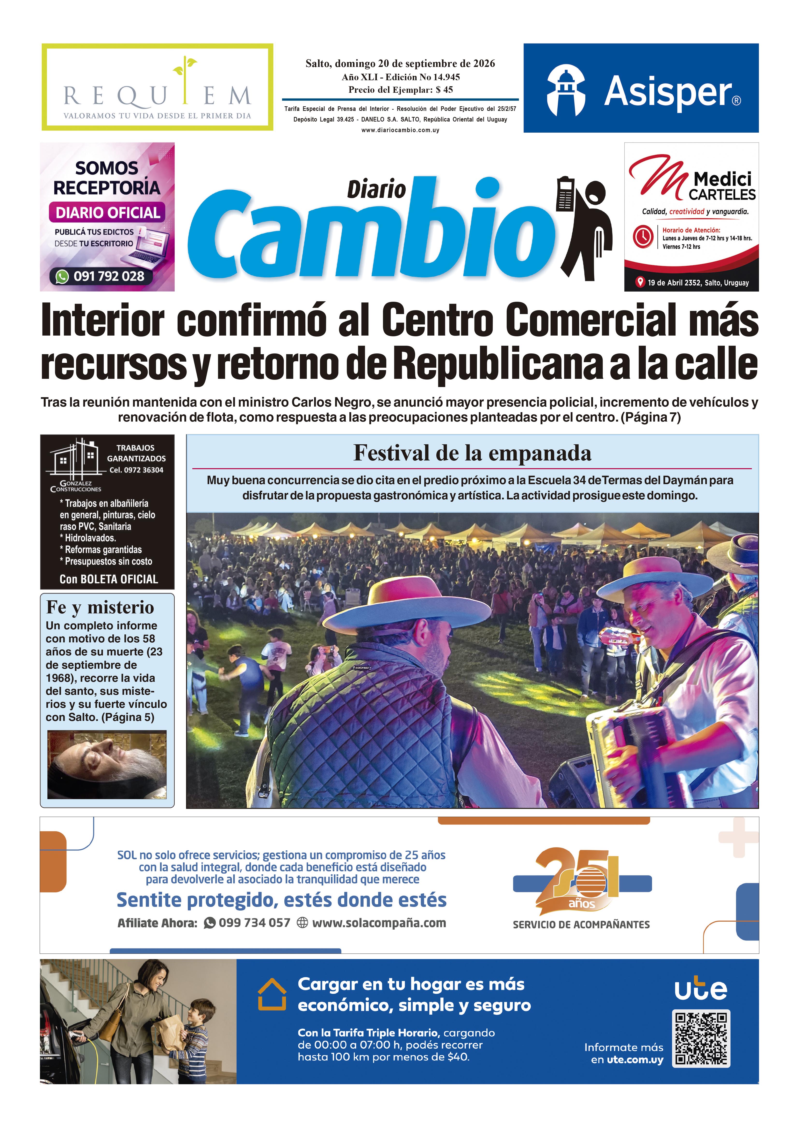 Portada de hoy