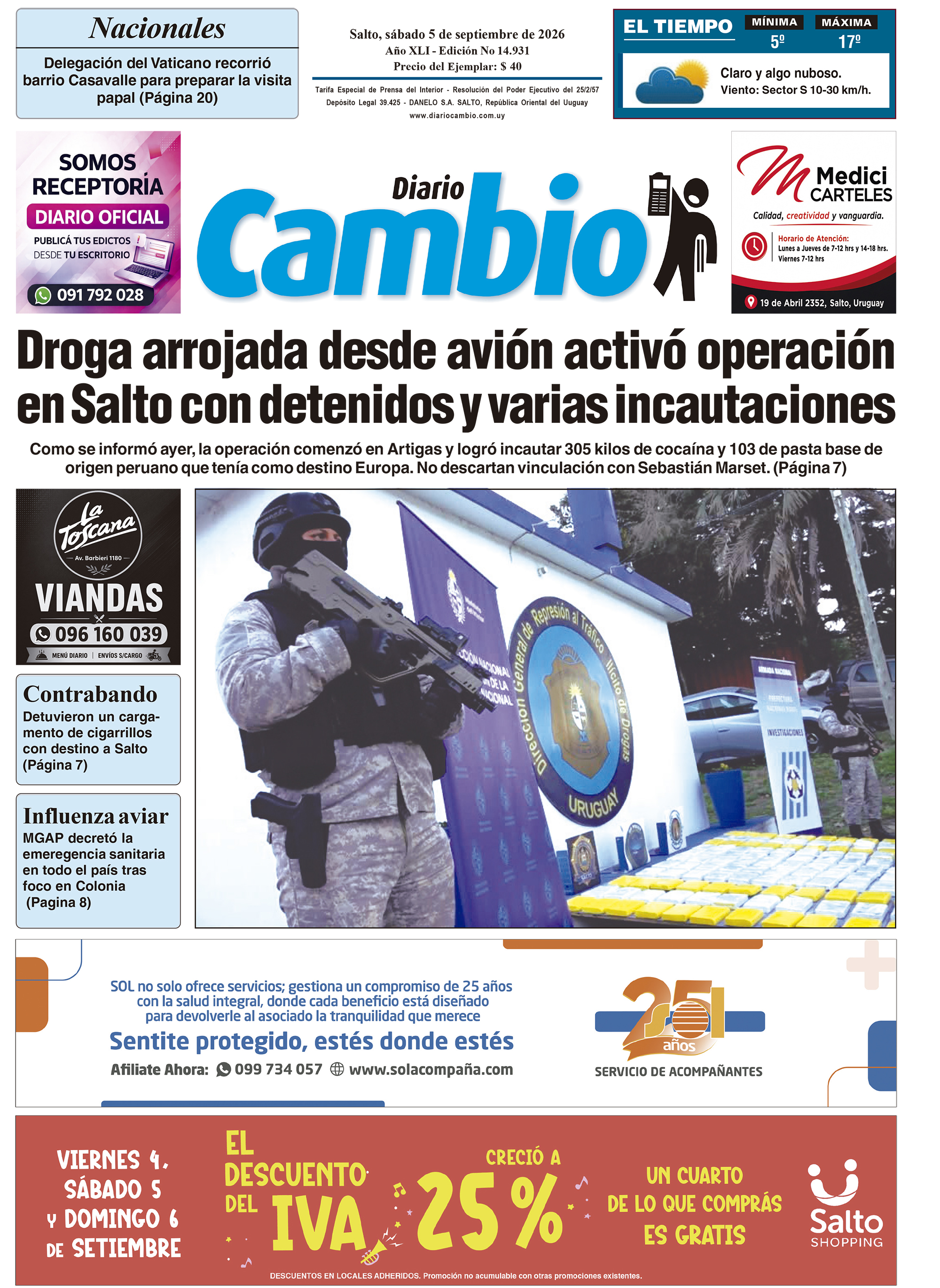 Portada de hoy