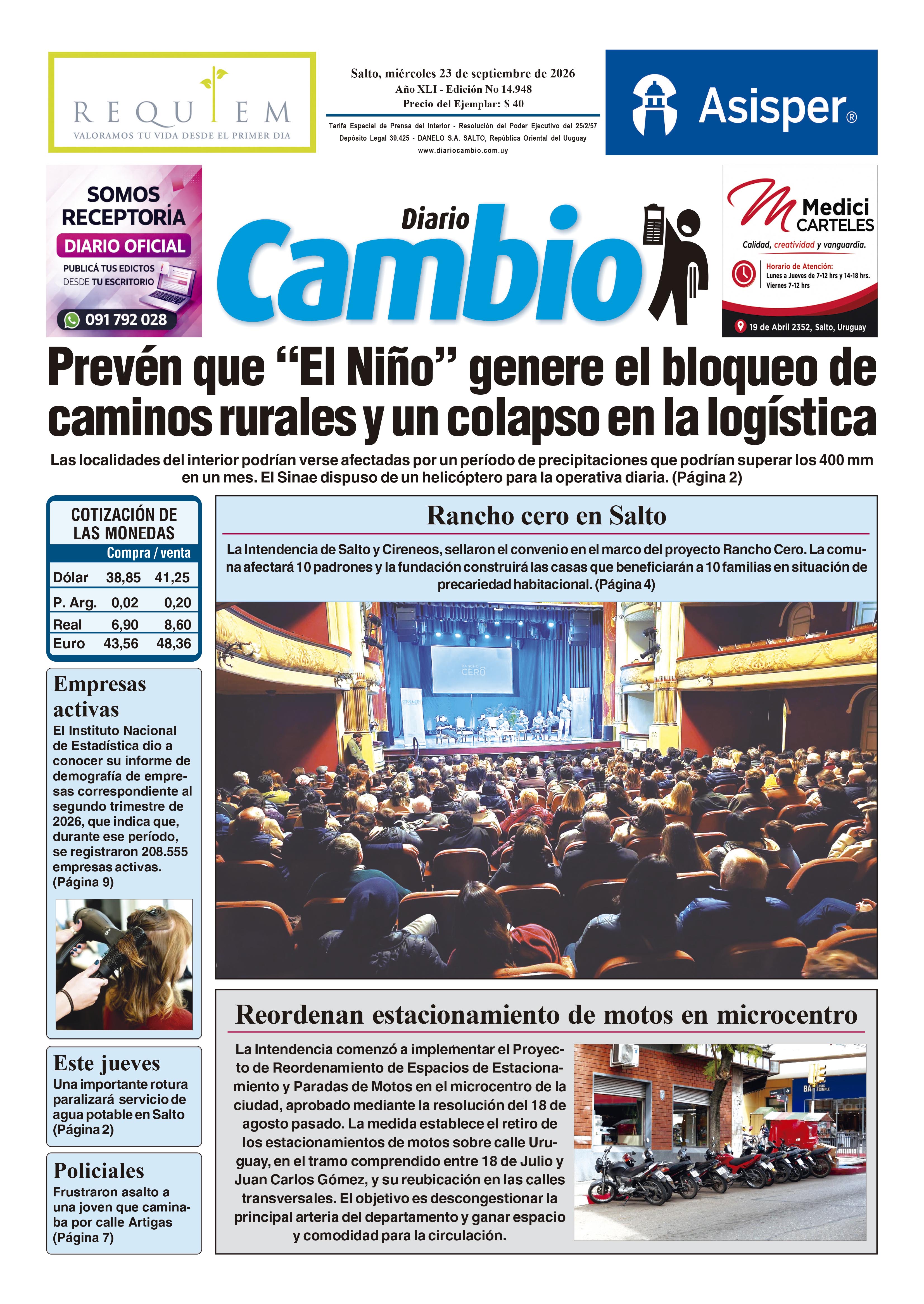 Portada de hoy