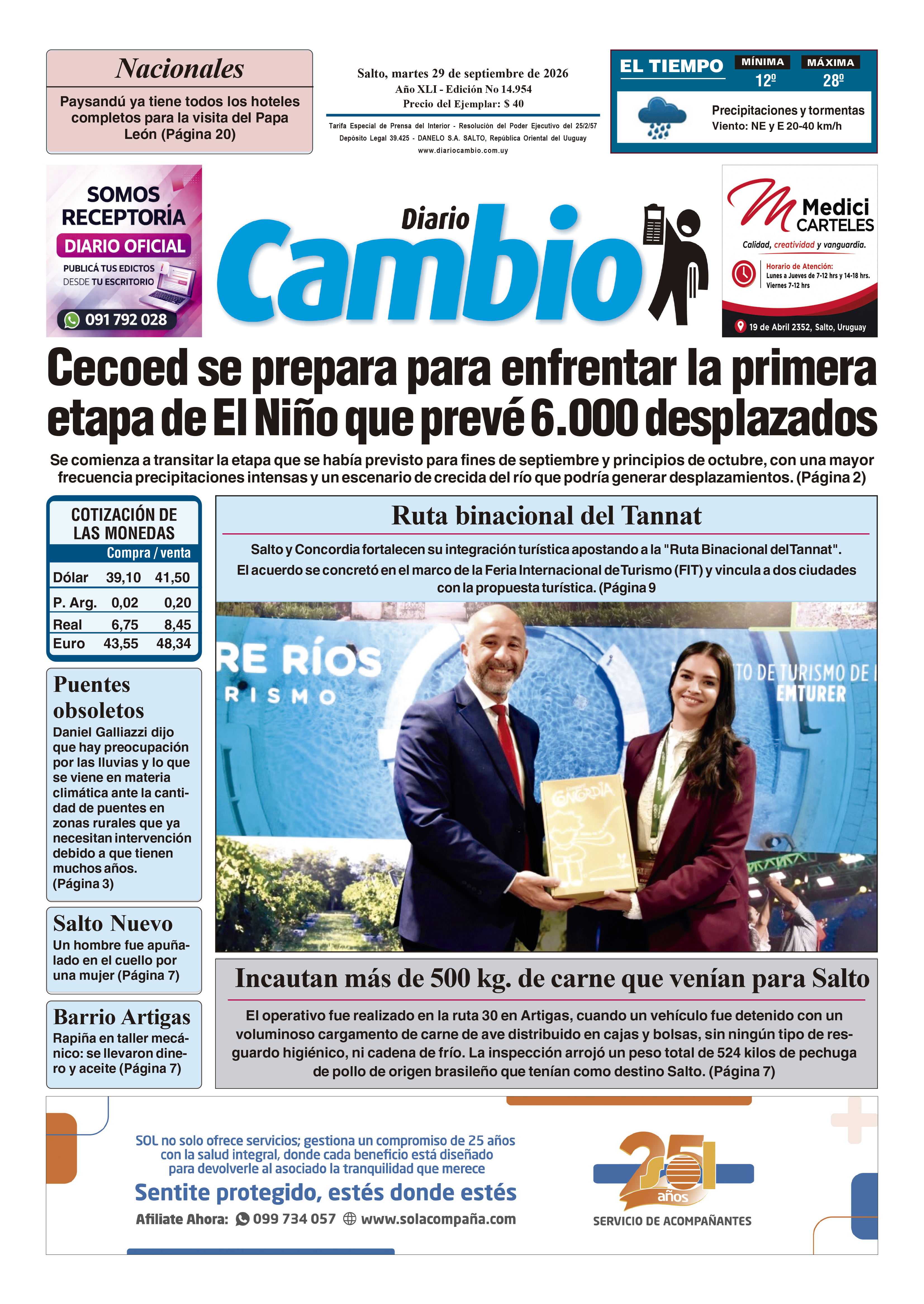 Portada de hoy