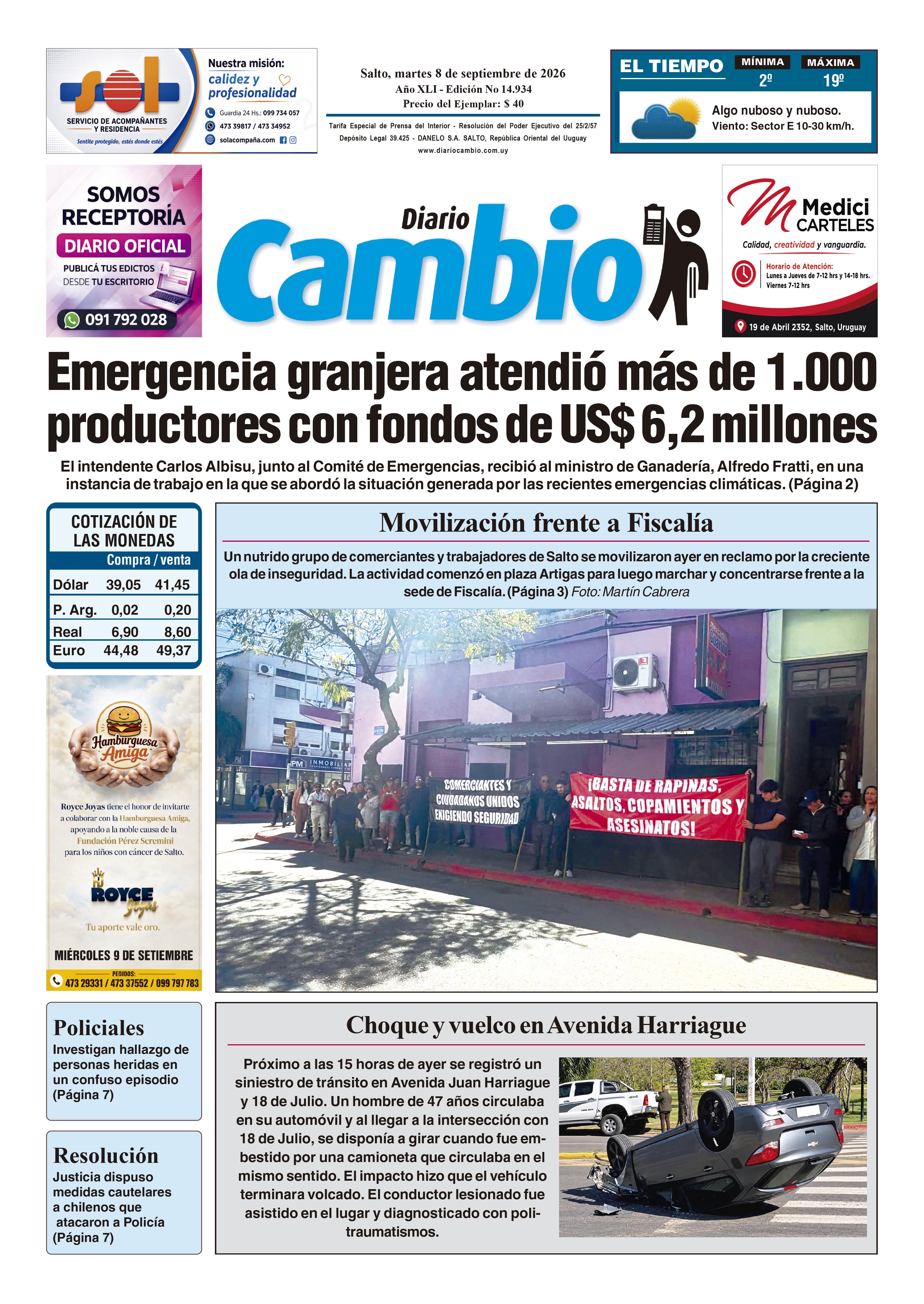 Portada de hoy