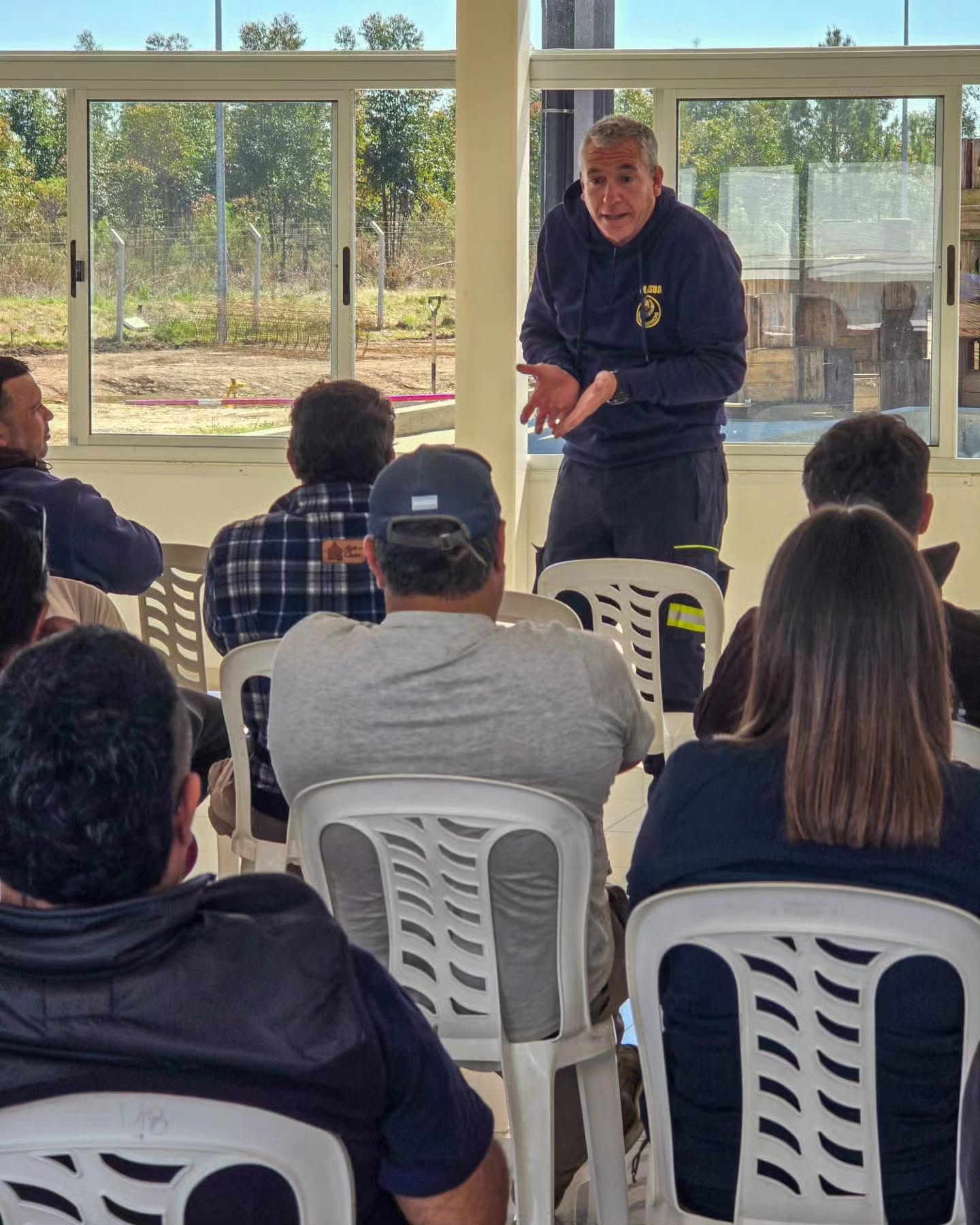 Capacitación para fortalecer la seguridad en la Central Hortícola del Norte ante incendios