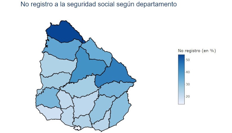 Salto mantiene tasa de desempleo de  9% pero informalidad supera el 30%