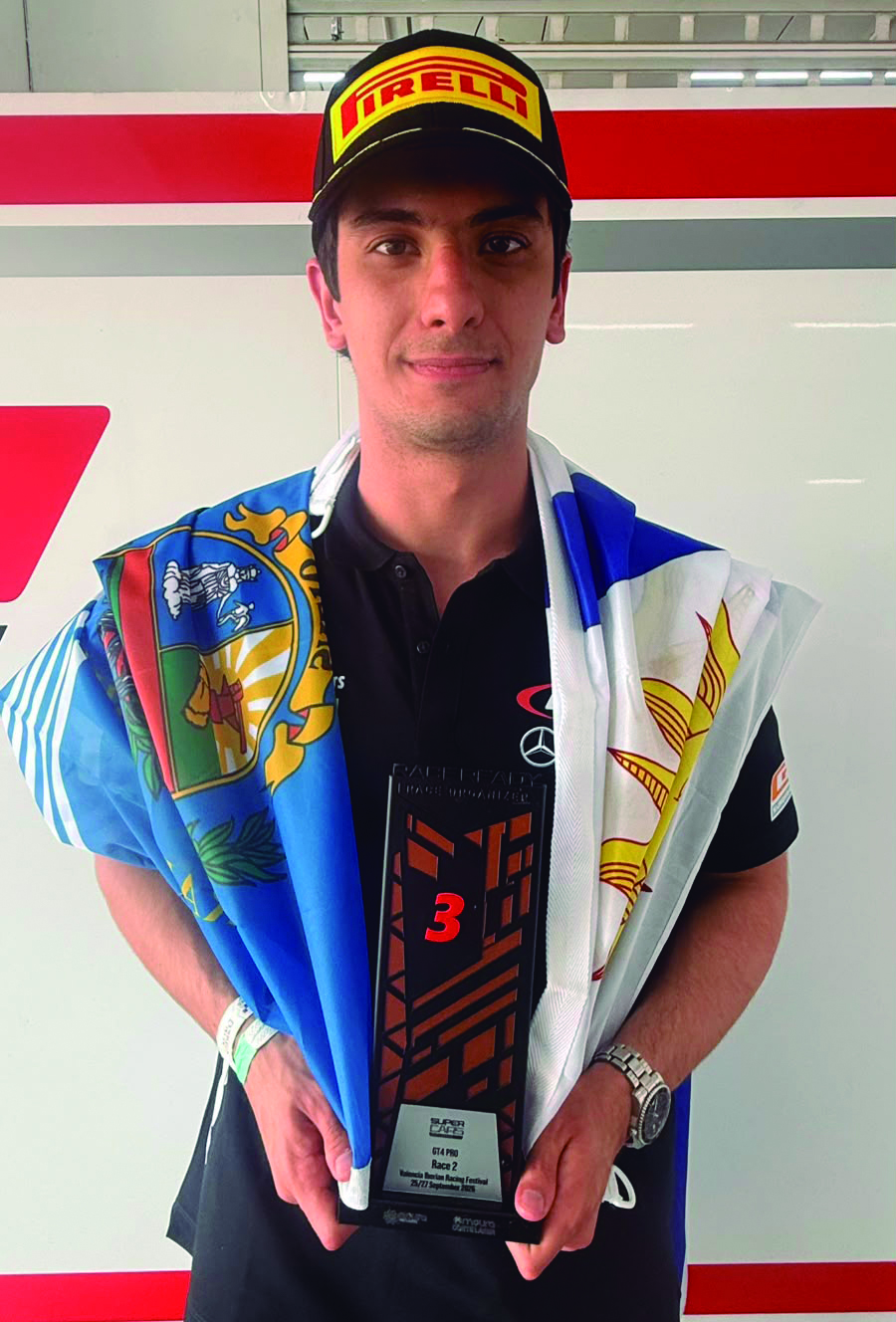 Nuevo podio de Tomás Granzella en el Campeonato Ibérico de Supercars