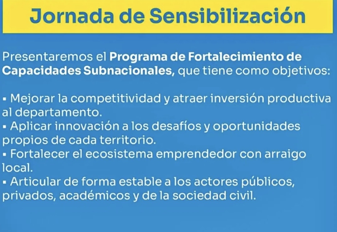 Presentan programa de fortalecimiento de capacidades subnacionales en Salto