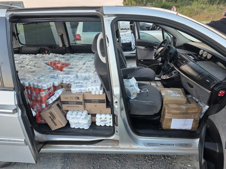 Armada incautó mercadería de  contrabando en Fray Bentos