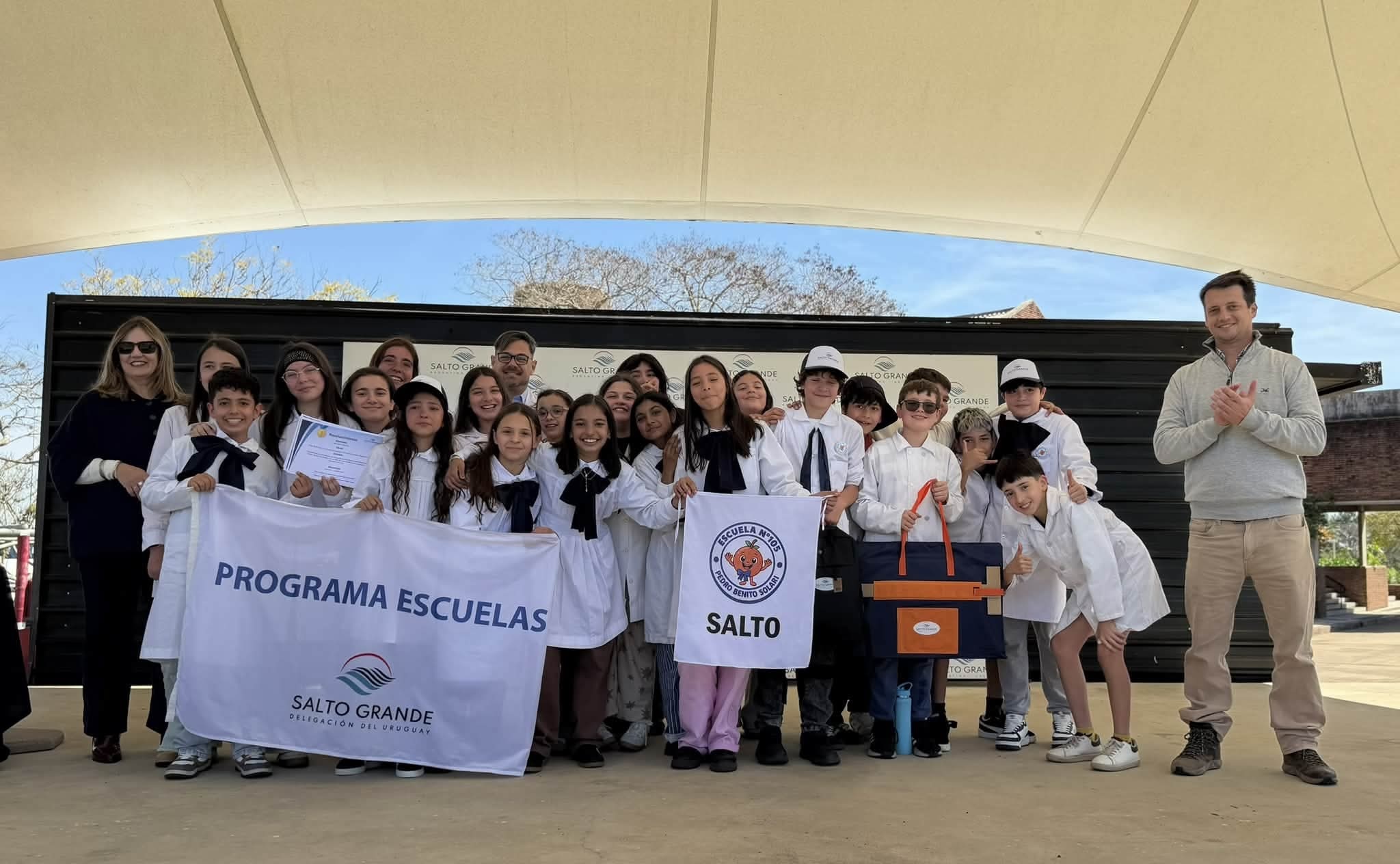 Más de 6.000 escolares del litoral participaron en el programa educativo sobre energías renovables que realizó Salto Grande