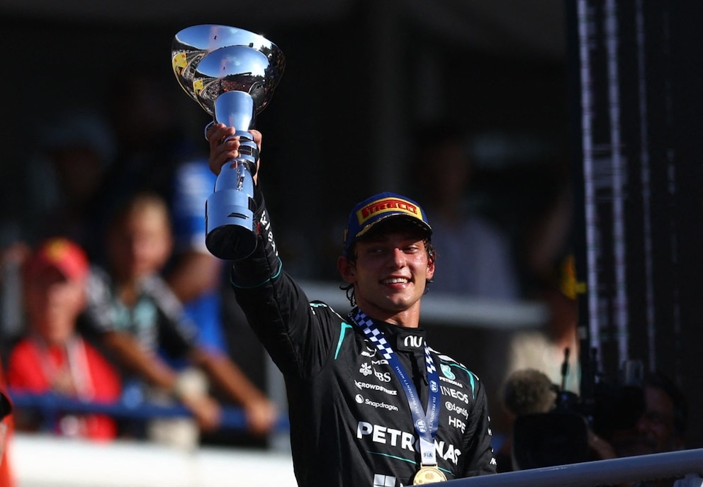 Antonelli ganó en su casa una carrera de antología y se aleja en la Fórmula 1