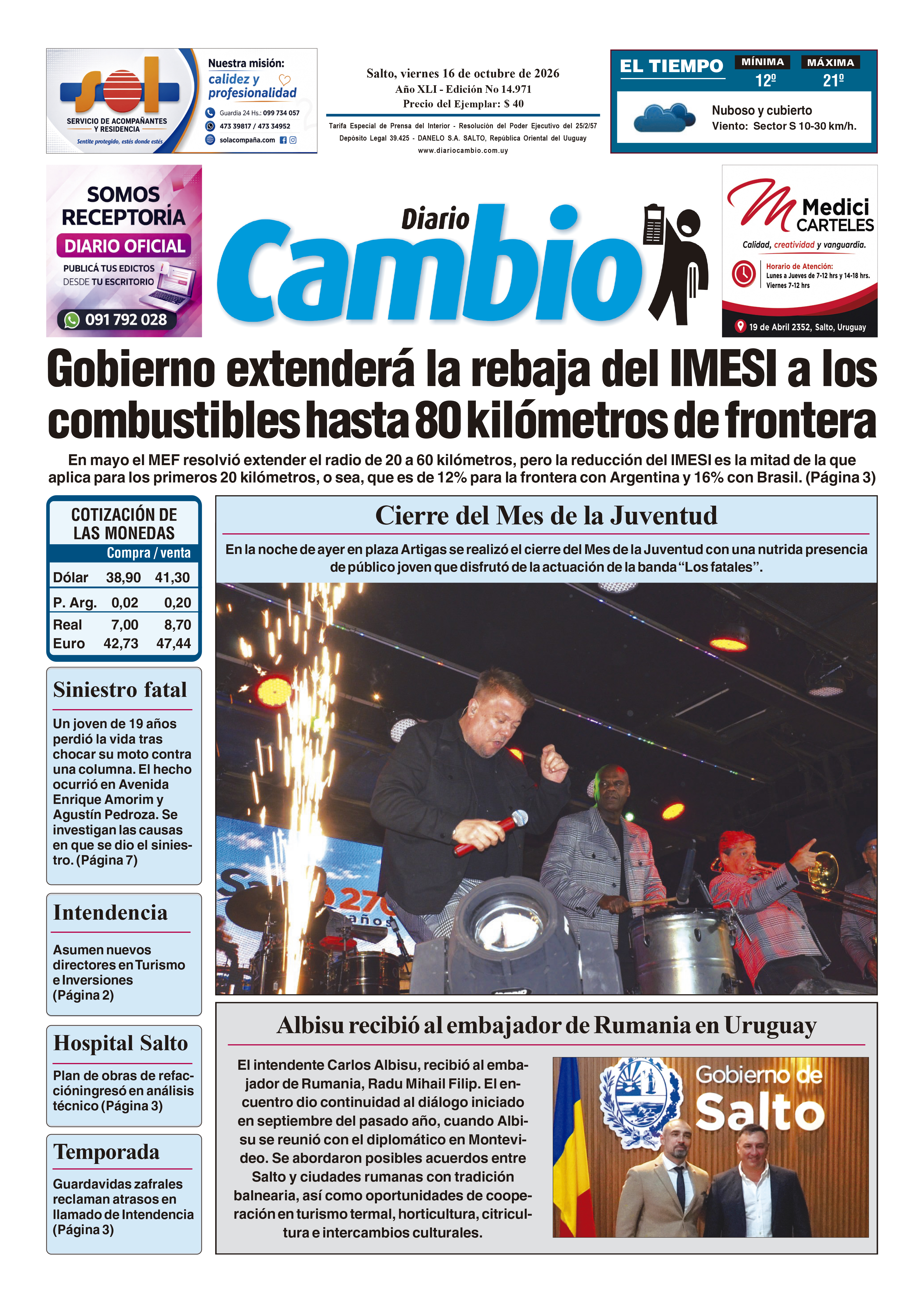 Portada de hoy