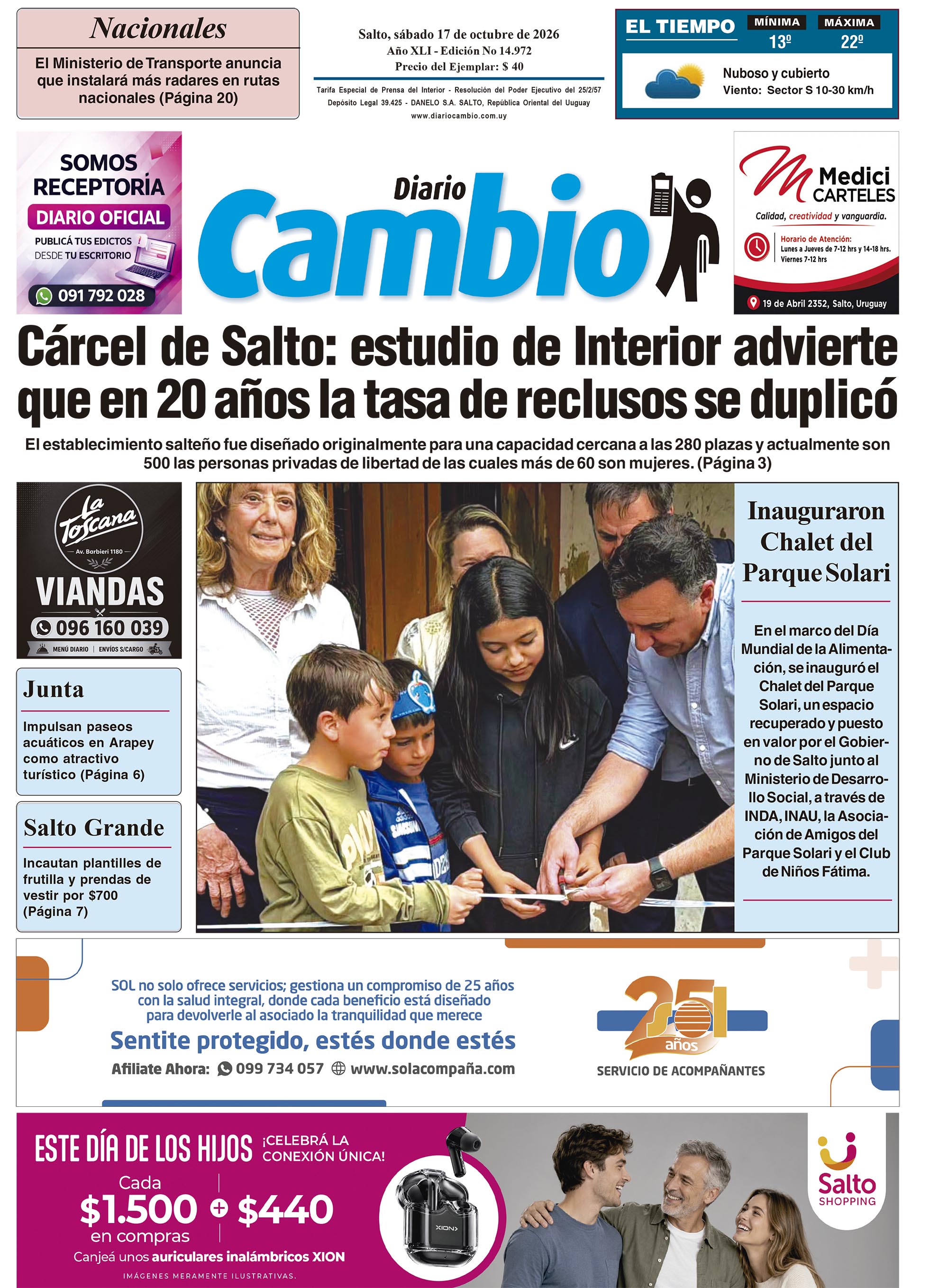Portada de hoy