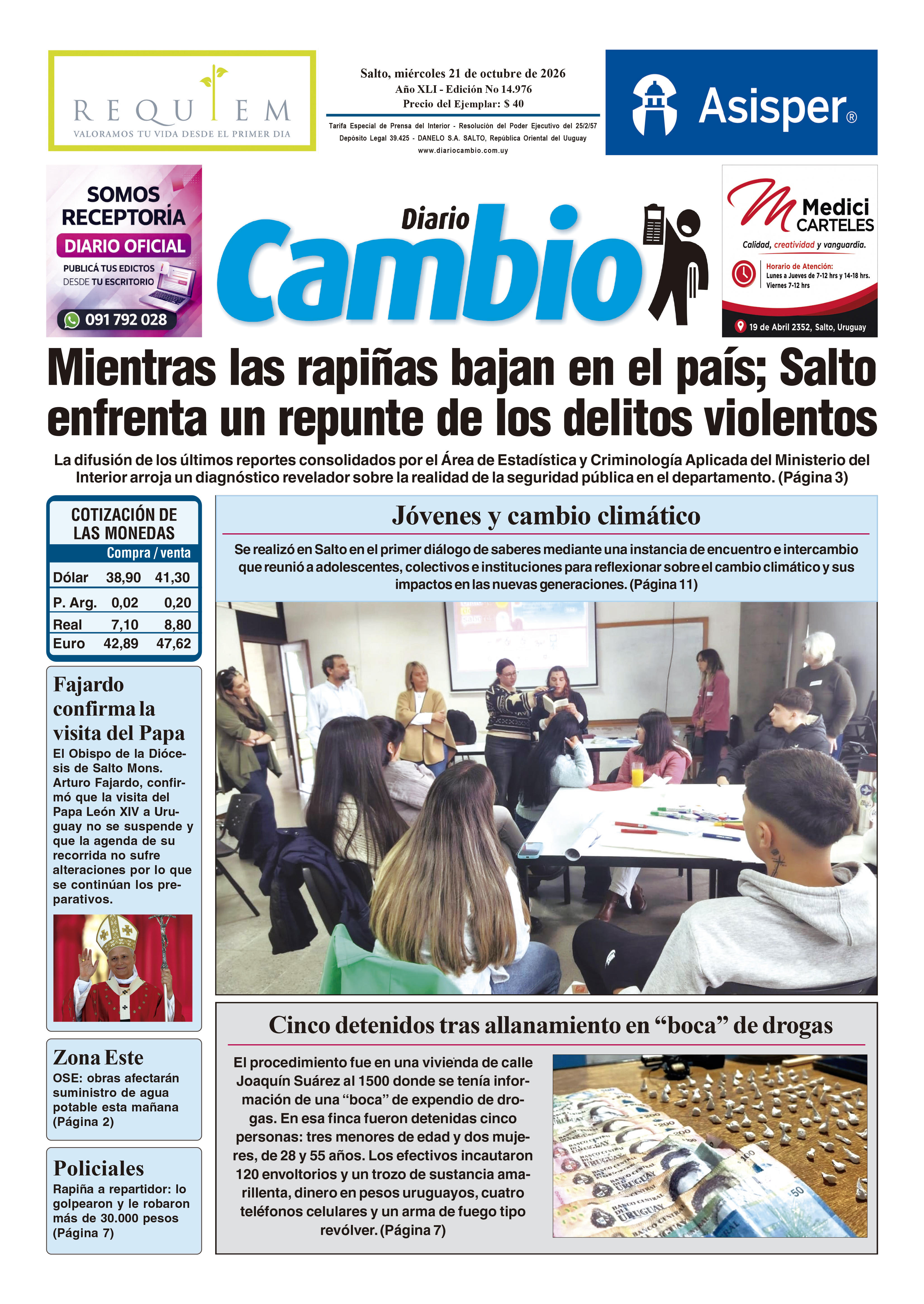 Portada de hoy