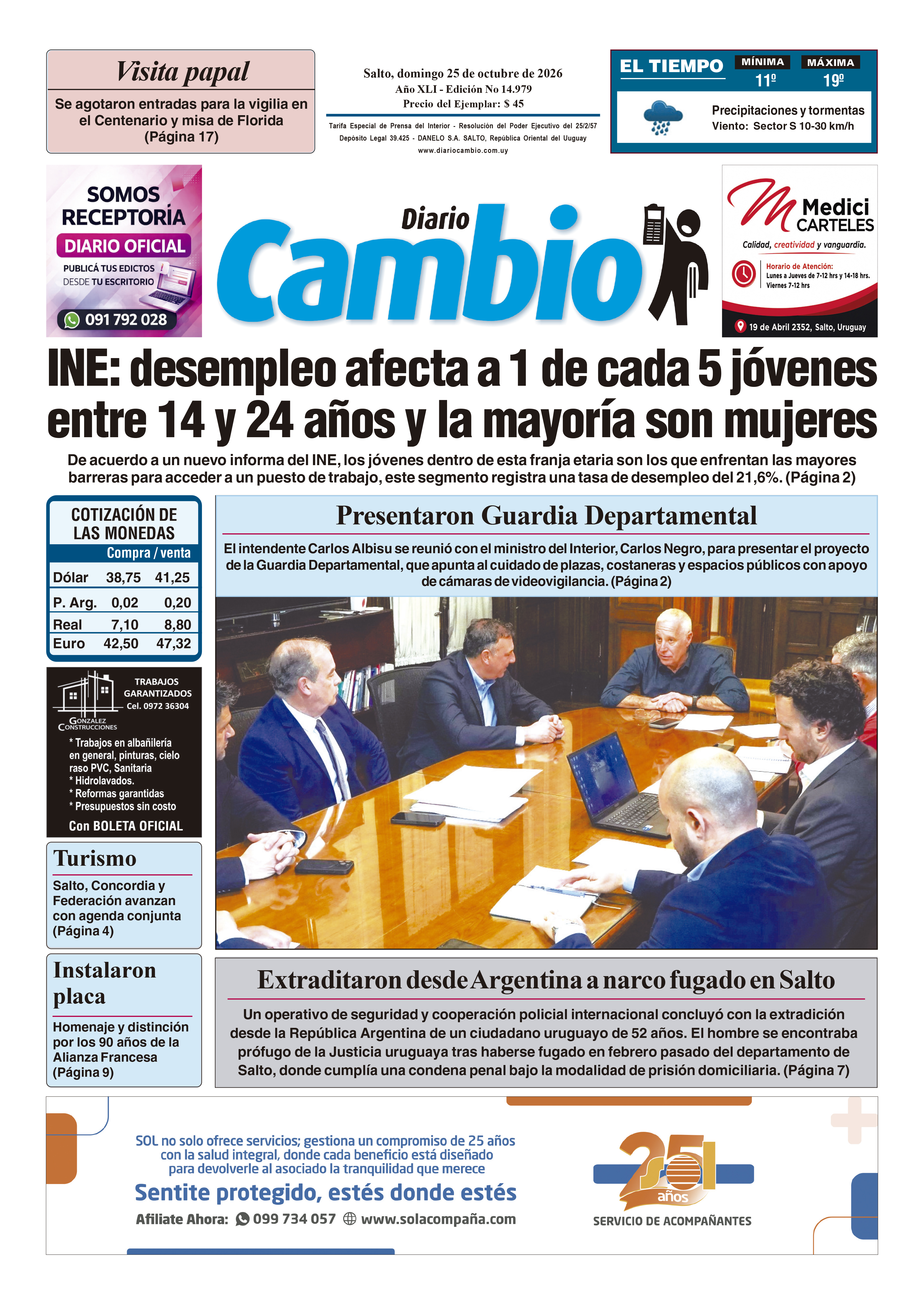 Portada de hoy