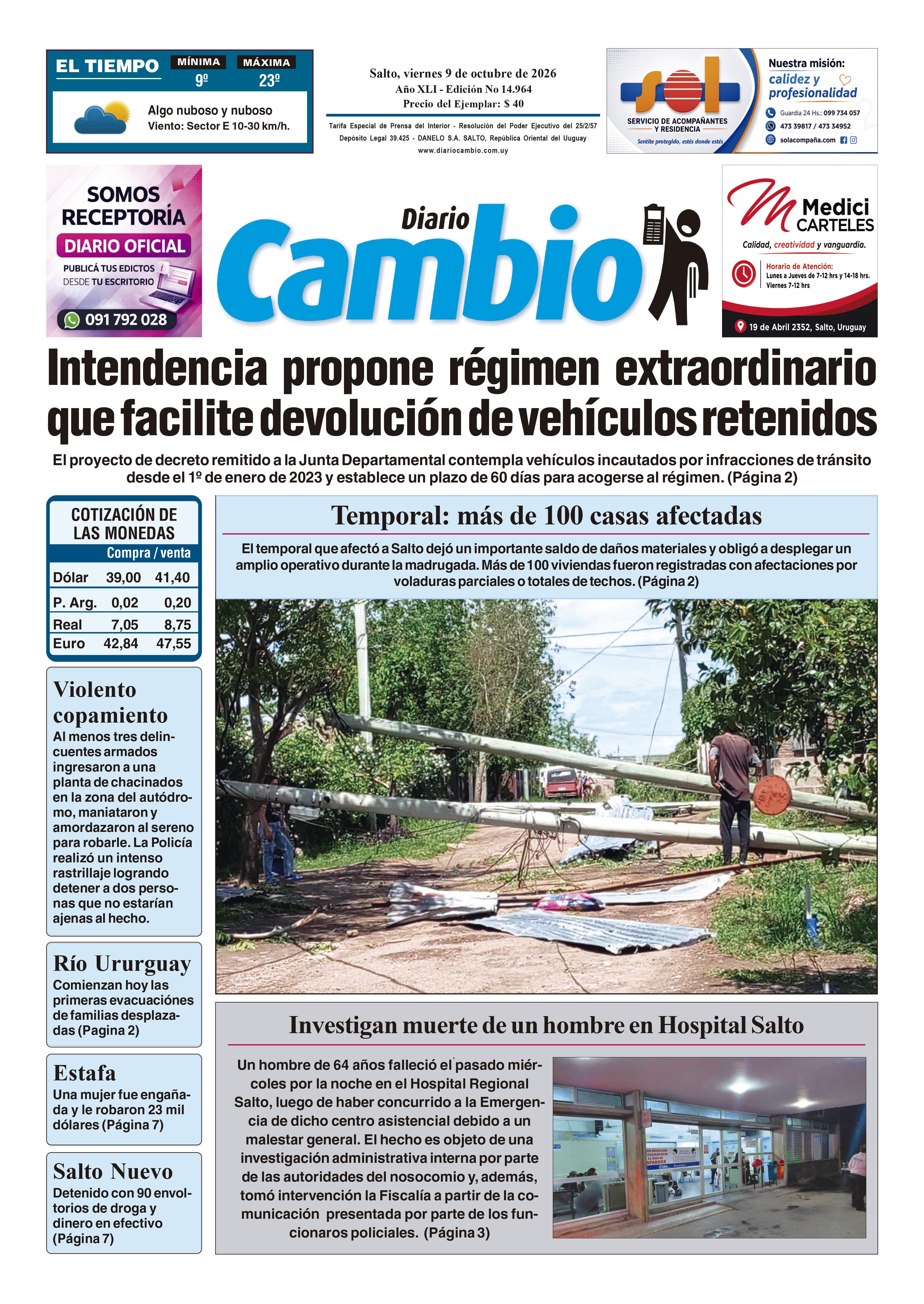 Portada de hoy
