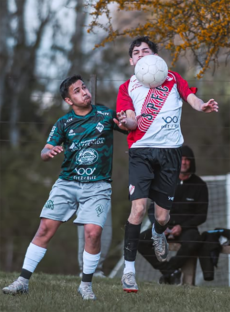 Gutiérrez a la marca del avance de Cuello.