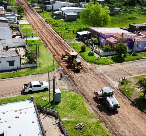 Salto Transitable: VialNorte y  Bisio avanzan con nuevas calles