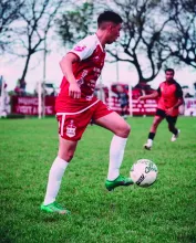 Gonzalo Añasco fue uno de los puntos fuertes de Ceibal ante Sud América. Foto: LSF / F2 Deportes