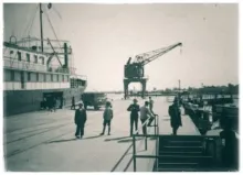 El Ciudad del Salto en el puerto salteño.