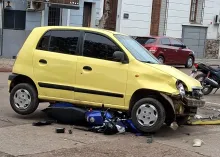 El violento impacto en 19 de Abril y 1º de Mayo.