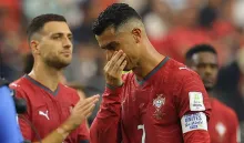 CR7 jugó seis mundiales y ayer se despidió tras la eliminación lusa.