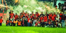 Los naranjas entraron en el último lugar de los play offs y superaron a Progreso primero y a Hindú ayer. Fotos: Valentín Fernández.