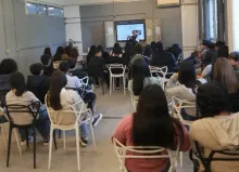 Policía Comunitaria dio un taller sobre violencia en el noviazgo a 60 liceales