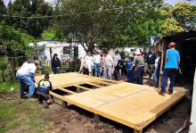 Organización “Un techo por mi país” vuelve a Salto después de 10 años y construirá cinco viviendas en barrio Andresito