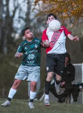Gutiérrez a la marca del avance de Cuello.