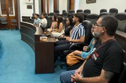 Junta recibió al CERP del Litoral en  defensa de presencialidad docente