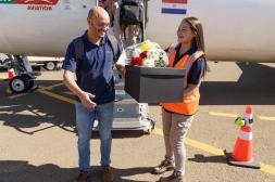 El Aeropuerto de Salto alcanzó los  10.000 pasajeros Montevideo-Salto