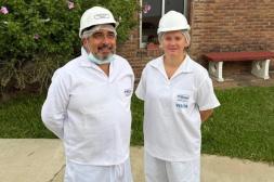 Diputado de Brum visitó Frigo-Salto para  abordar compleja situación del sector ovino