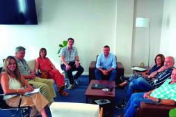 Intendente Carlos Albisu y el sector  empresarial trazan hoja de ruta 2026